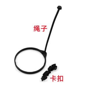 For Honda 9th Gen 8th Gen Accord Odyssey Fit CRV Fuel Tank Cap Anti-Loss Rope Filler Inner Cover Clip