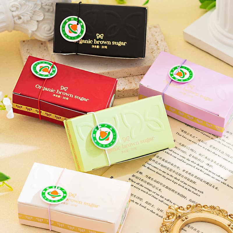Li Xiaowu Original Organic Brown Sugar Gift Set, Inner Gift for Women, Cane Sugar Blocks, Bridesmaid Gifts, Wedding Shop Gifts