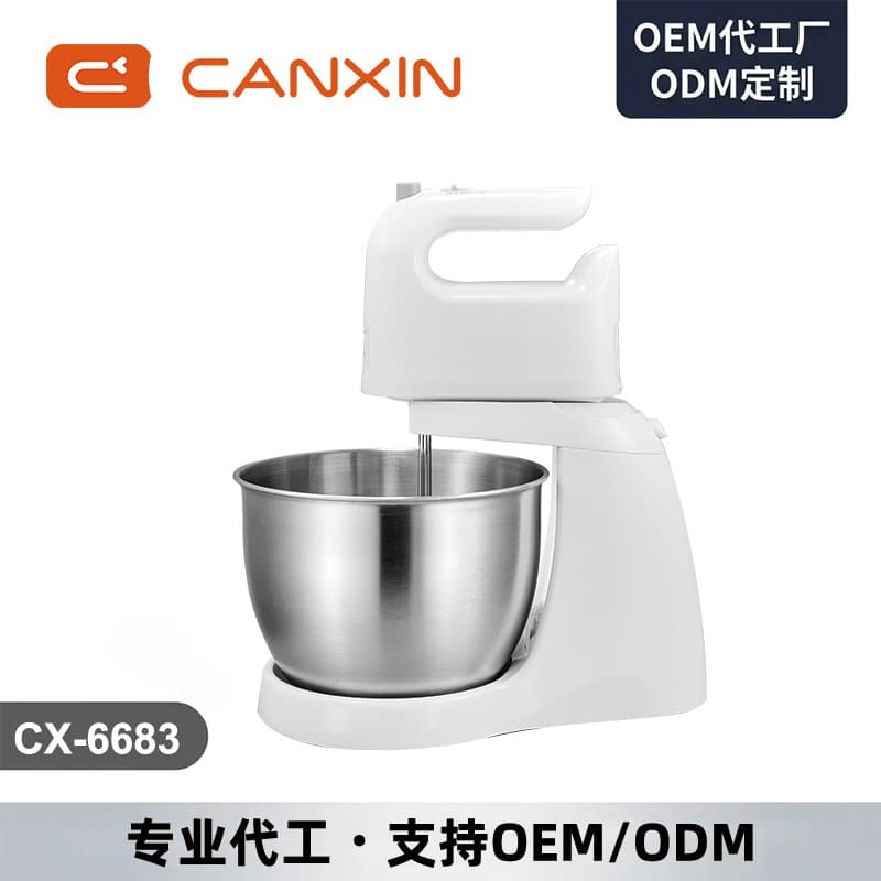 Desktop electric egg beater placed dough mixer 6683 household small chef machine cream egg white beater