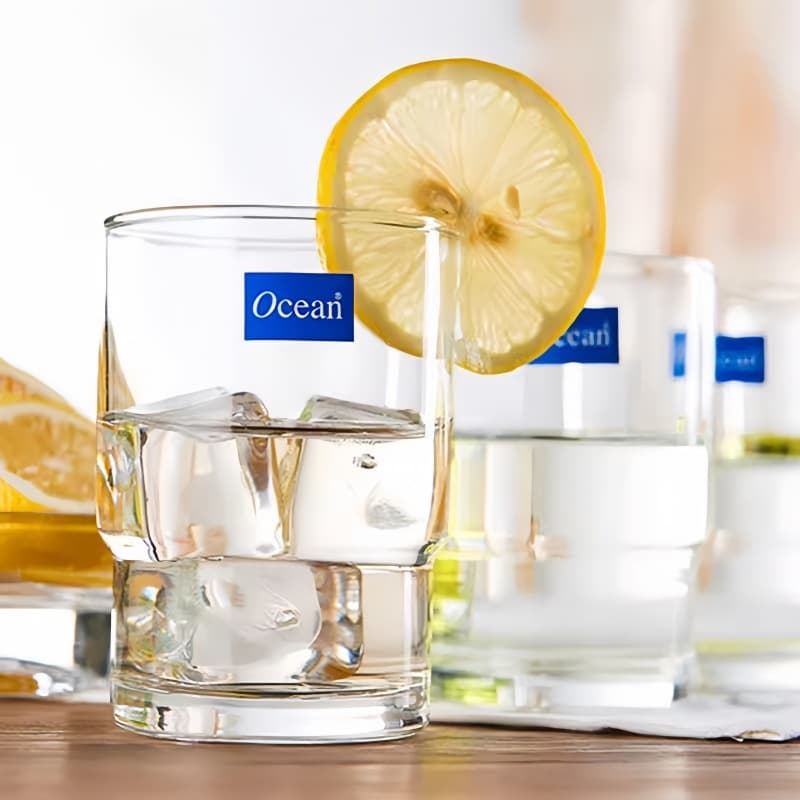 Ocean Imported Household Glass Water Cup Hotel Mouthwash Cup Beverage Cup Stackable Beer Cup Milk Cup Juice Cup