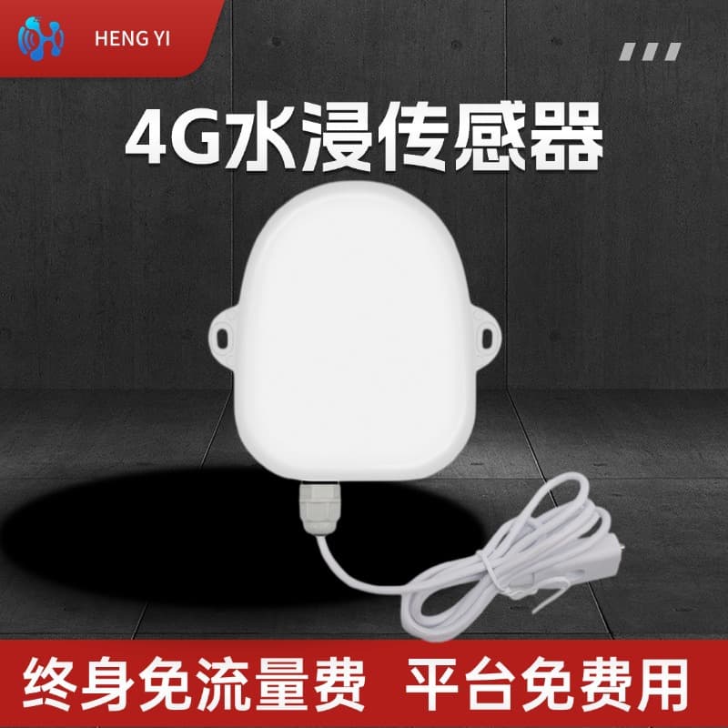 LoRaWAN water leakage immersion water level detection alarm reporting real-time monitoring wireless 4G water immersion sensor