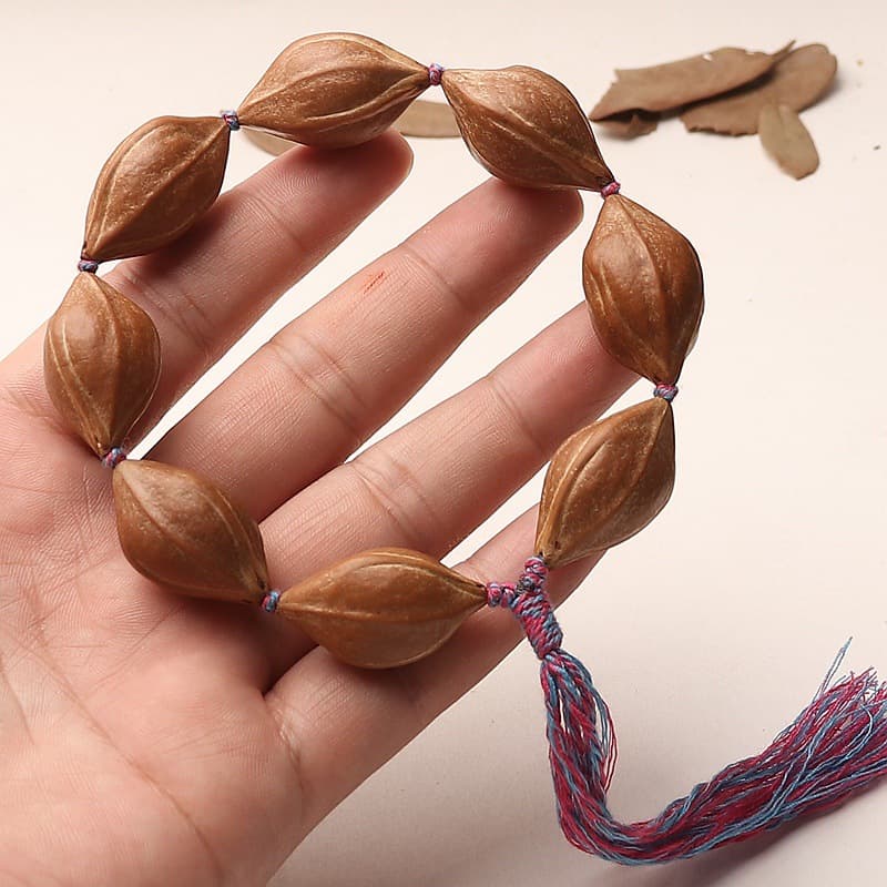 Factory Direct Old Tree Meilin Iron Kernel Raw Plain Strand, Natural Aged Olive Pit Material for Carving
