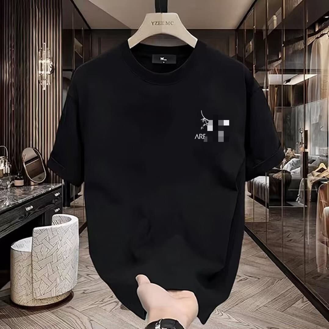 Overseas Trade Short Sleeve T-Shirt Logo American Style Loose Flattering Retro Trendy Brand Top