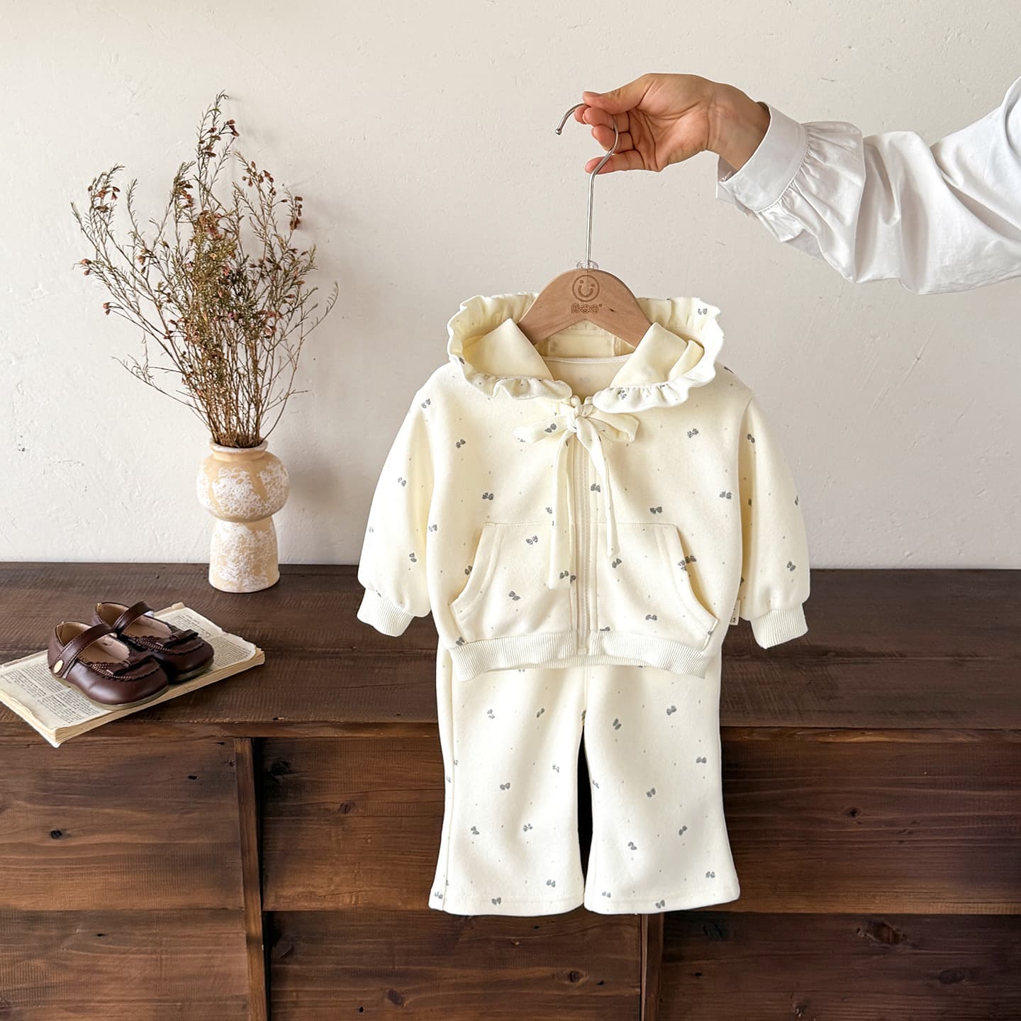 Girls suit autumn fashion new style split baby girl infant children spring and autumn Korean version two-piece set
