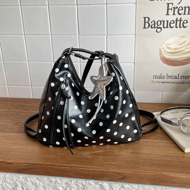 Niche popular polka dot bag women's 2026 new fashion versatile crossbody bag exquisite portable small bag trend