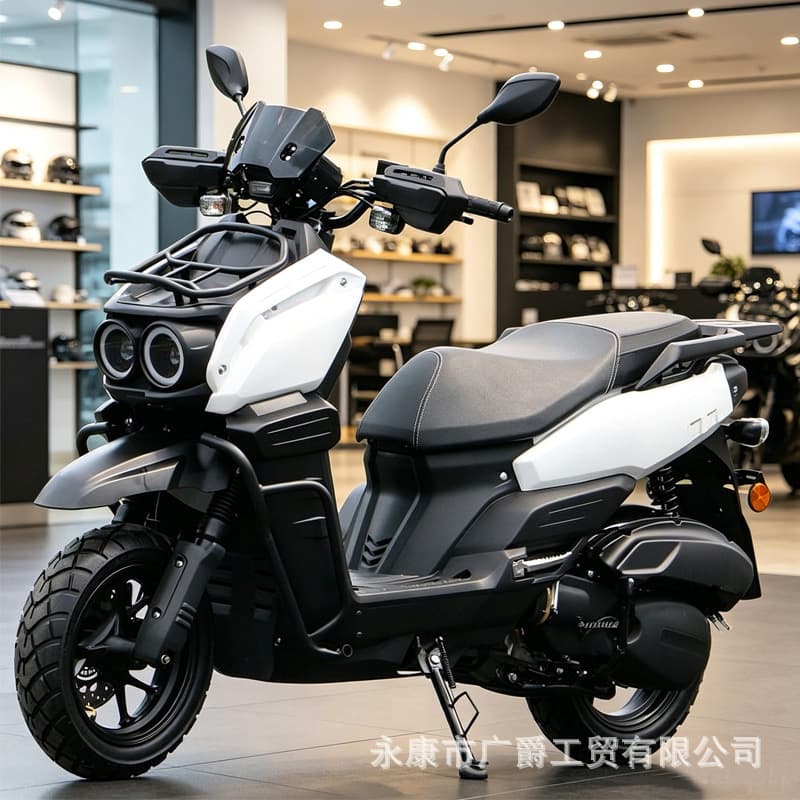 Cross-border Export Tank Road King Pedal Motorcycle 150cc Fuel Vehicle Dual Adult Off-road Source Factory