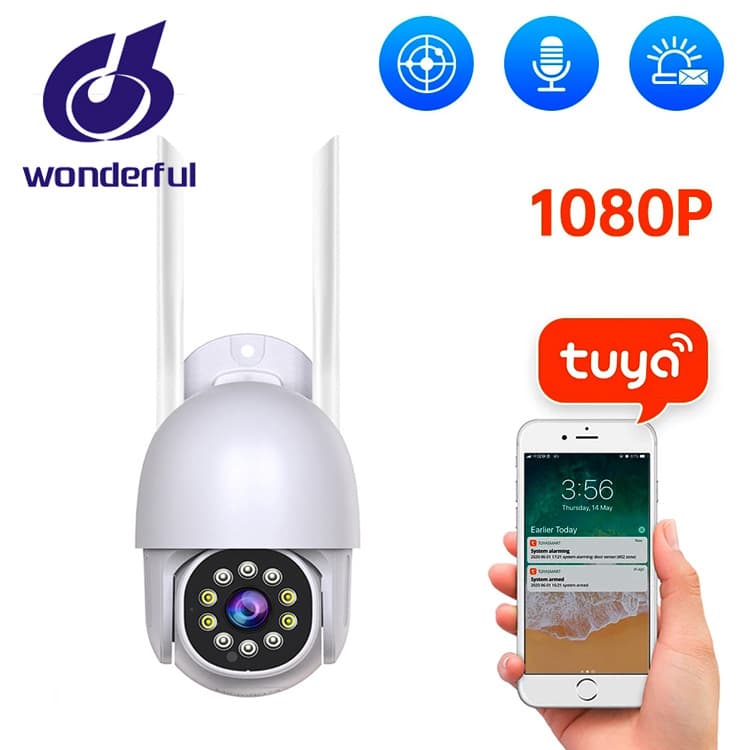 Wireless remote monitoring camera indoor and outdoor smart camera HD night vision outdoor rainproof and windproof security ball machine