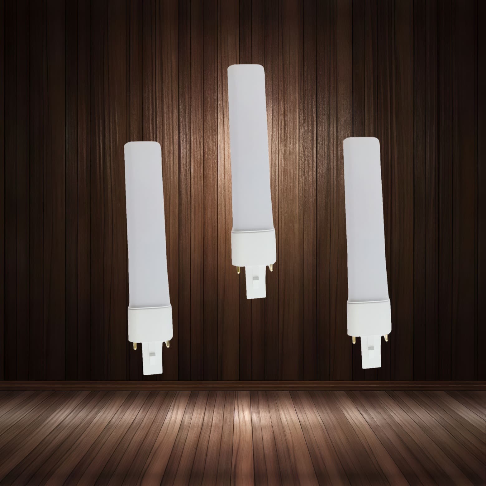 Single U horizontal plug fluorescent tube LED plug-in lamp horizontal plug lamp two-pin type Amazon eye-care desk lamp