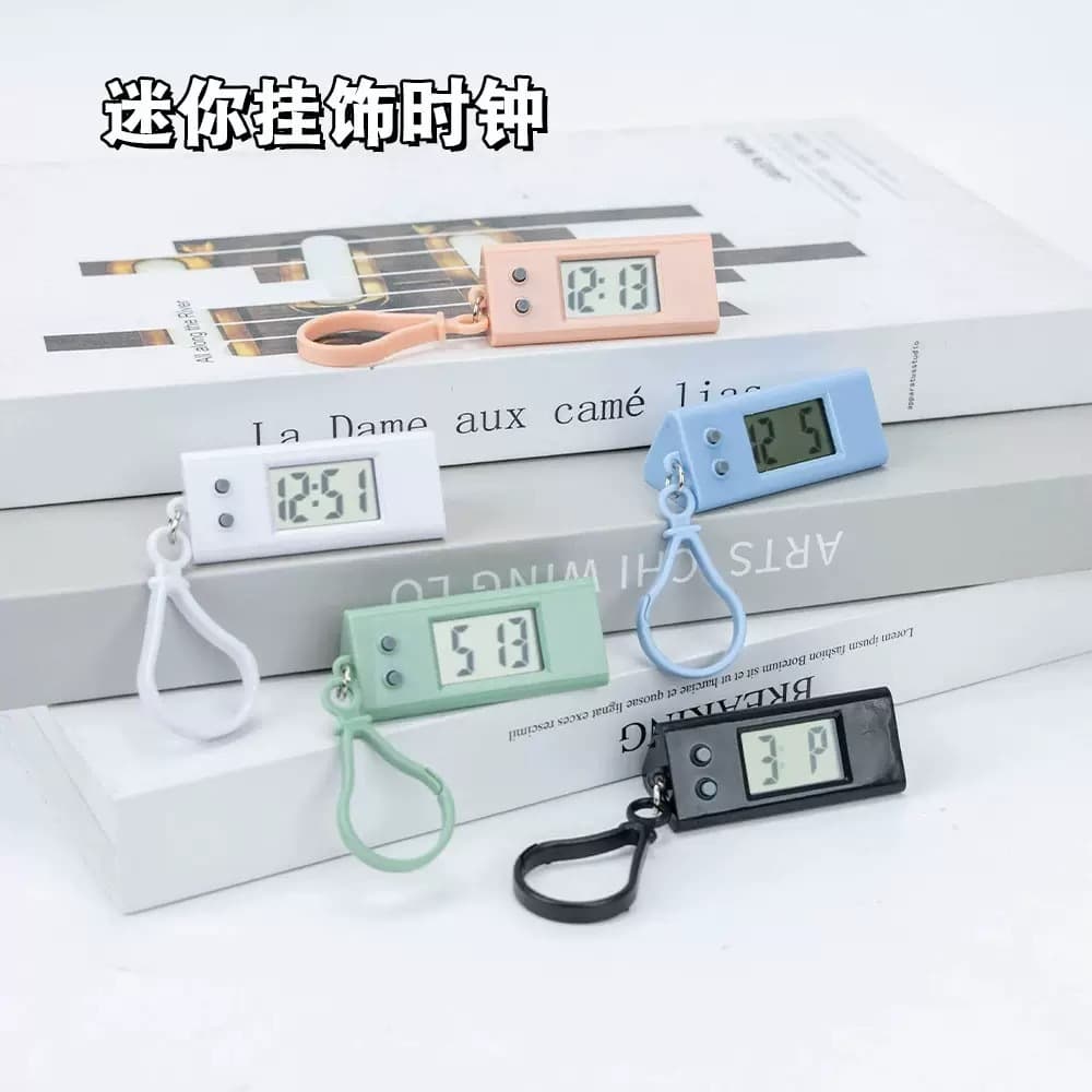 Miniature Clock for Students, Graduate School Entrance Exams, Portable Electronic Stopwatch, High Precision Watch, Cute, Simple, Compact, Silent Digital Watch