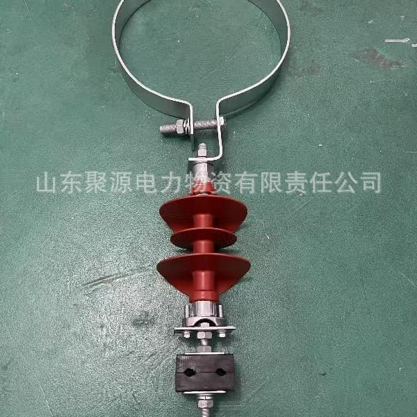 ADSS/OPGW Optical Cable Insulated Joint Closure Portal Frame Insulated Optical Cable Downlead Clamp Manufacturer Direct Supply in Stock
