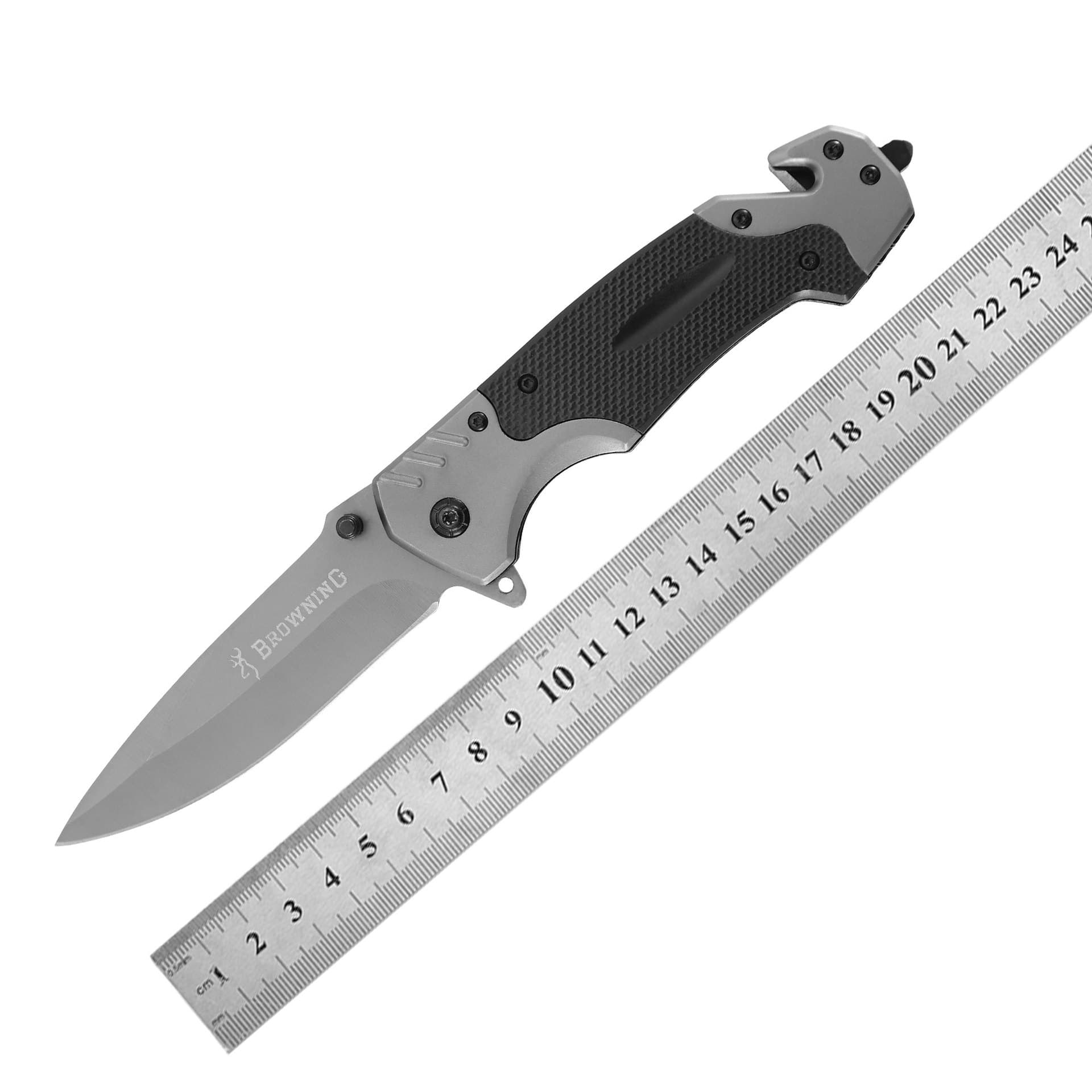 Outdoor Camping Survival Knife, Folding Knife, Multi-functional Portable Fishing Essential Knife, Household Knife