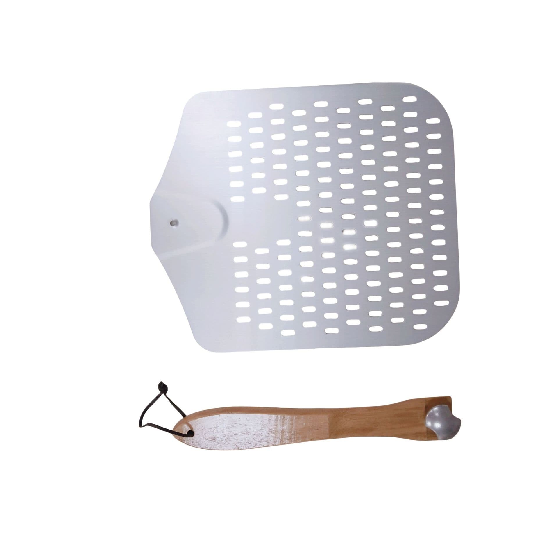 Factory Wholesale Aluminum Perforated Peel 12-Inch Detachable Handle Portable Folding Shovel Cake Baking Oven Peel