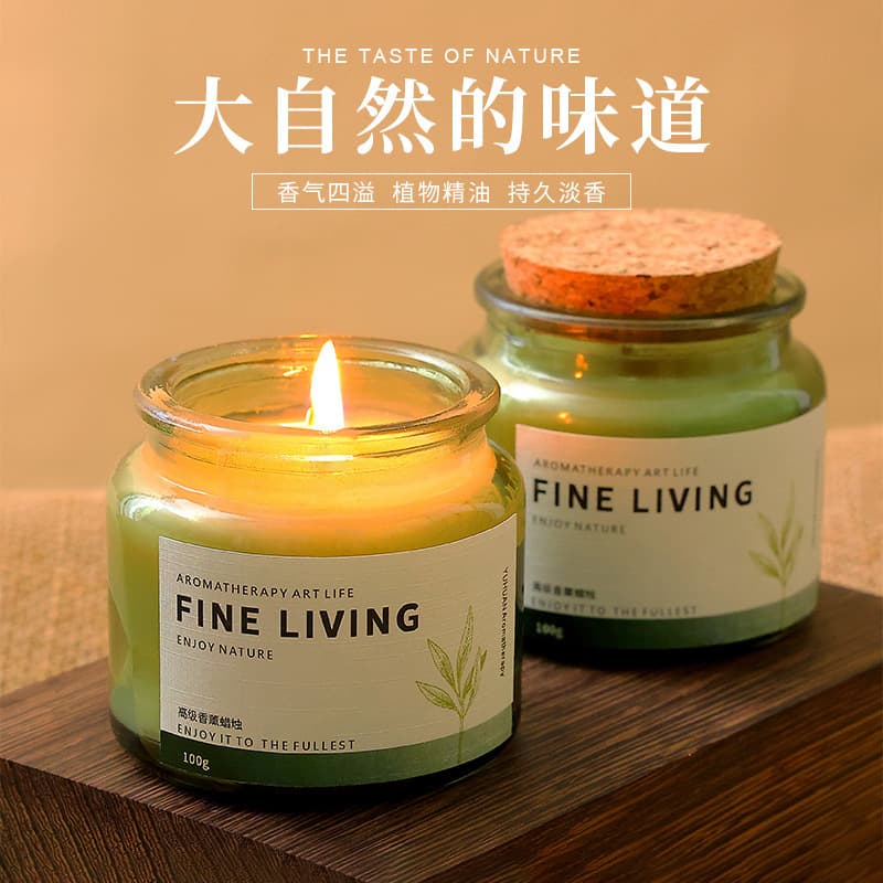 Long-lasting bedroom aromatherapy candle for a cozy atmosphere, home decor, gift for wedding or bridesmaid