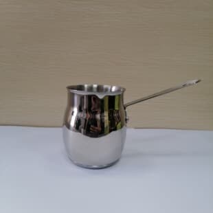 Turkish Coffee Maker Arabic Saudi Set Coffee Pot Stainless Steel Rising Milk Cup Single Handle Milk Boiling Utensil