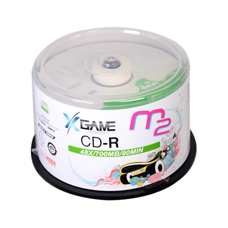 Genuine Maxell M2 series CD-R discs, 700MB, 48X, 50 discs per pack.