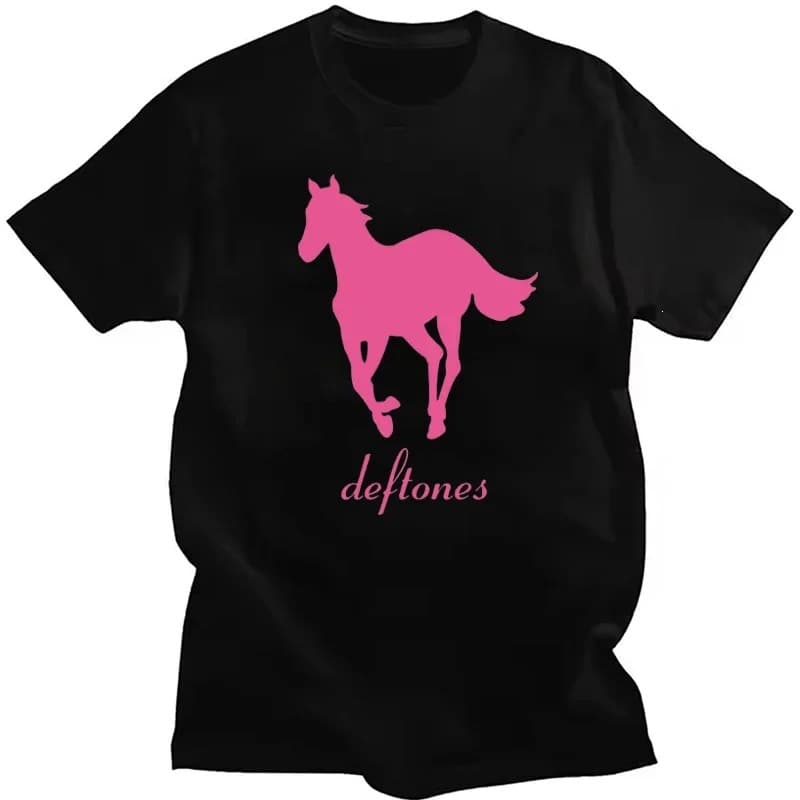 Deftones Rock Band Printed T-Shirt for Women and Men YK Short Sleeve Top Summer Casual Style