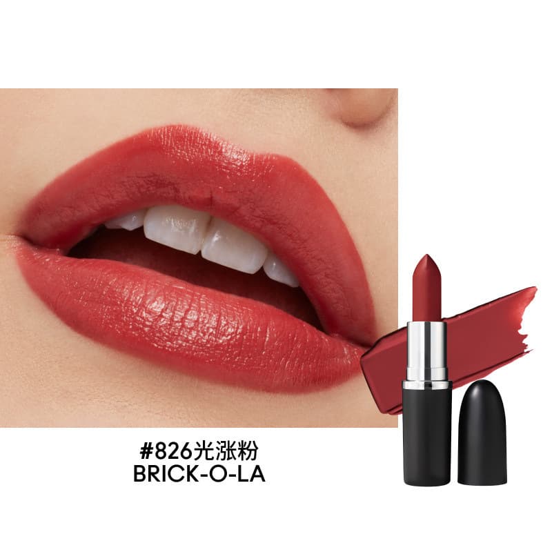 Custom lipstick with image, water-bullet tip, non-stick cup, non-fading lip gloss, lipstick, genuine brand, OEM factory source
