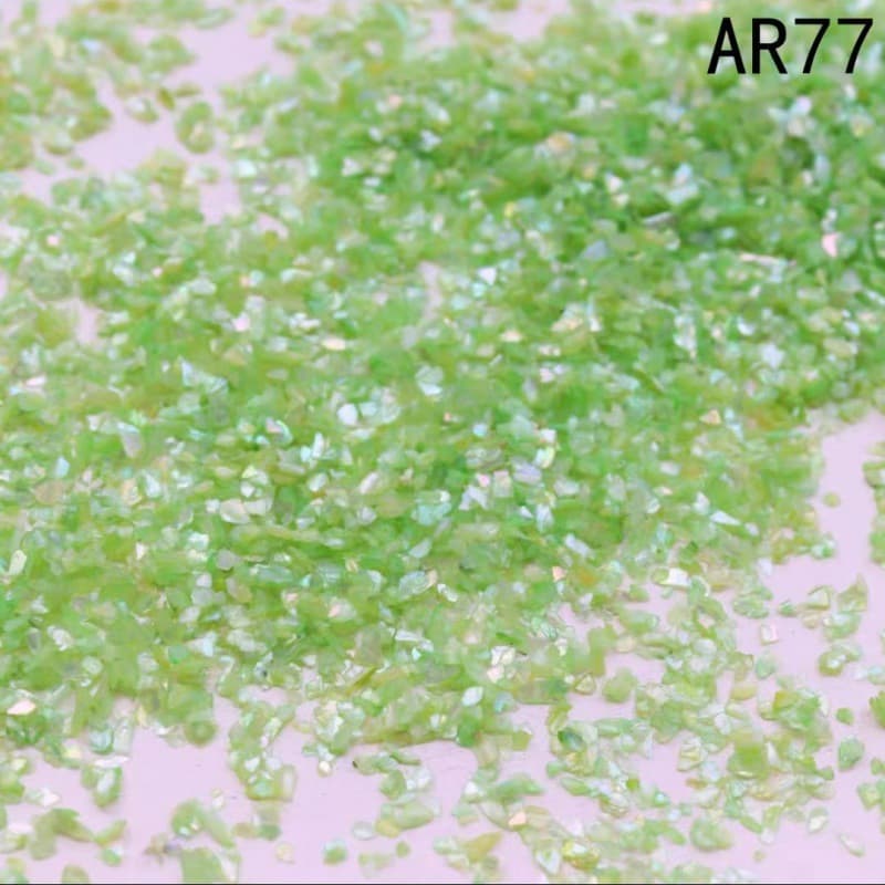 Mother-of-pearl lacquer art filled with lacquer fragments, shell pieces, resin drip materials, lacquer painting, manicure pearls, available for wholesale with free shipping.