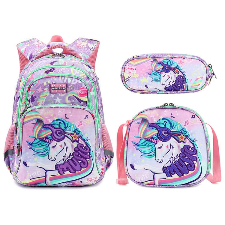 Primary School Students Backpacks School Boys and Girls Backpack