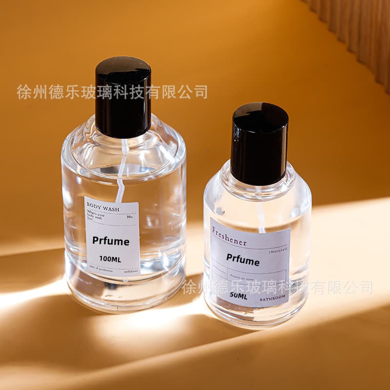 Wholesale 30ml 50ml 100ml Glass Perfume Bottle Perfume Packaging Bottle Cosmetic Bottle Refill Press Spray Bottle