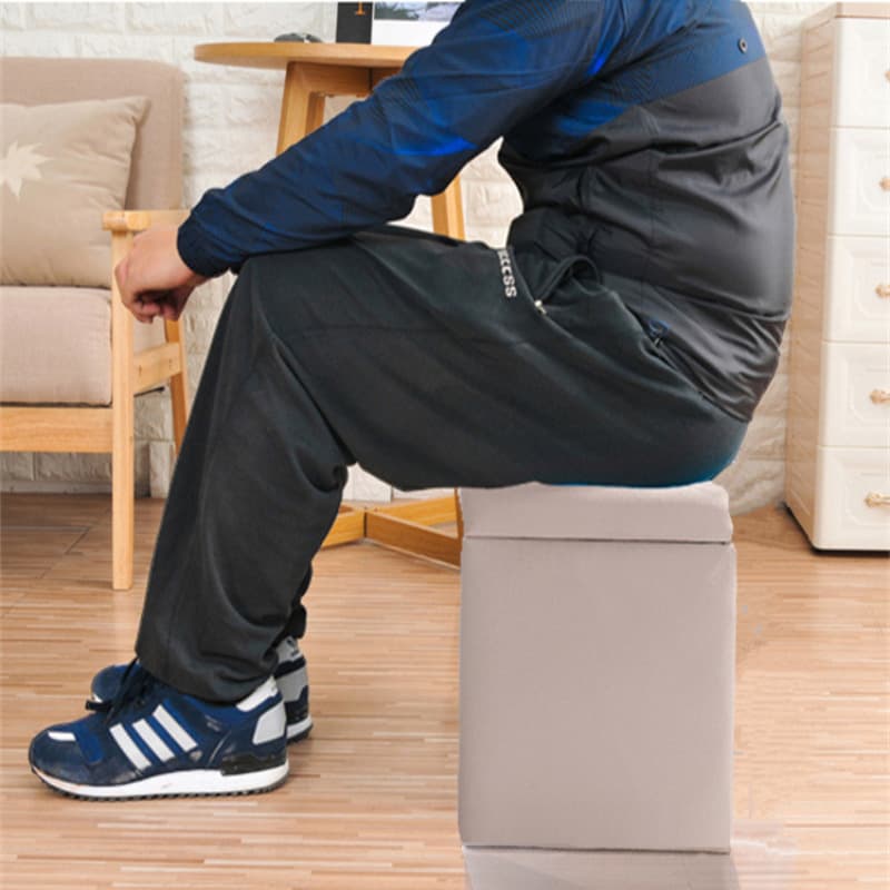 Storage stool, versatile shoe changing stool, suitable for home use, doorway, shoe changing chair, dressing room, small sofa stool.