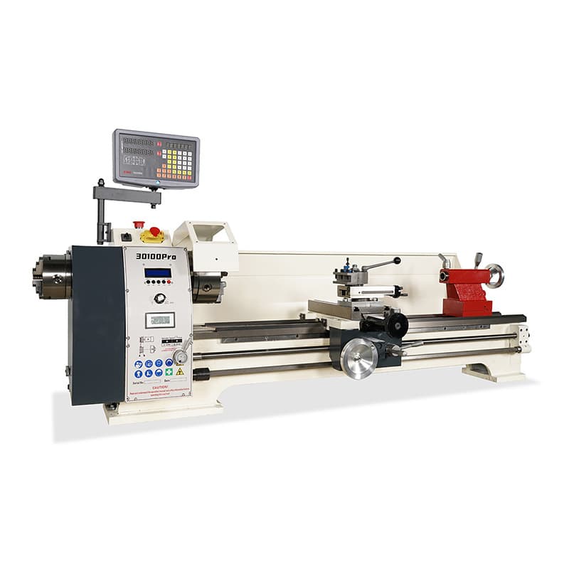 30100Pro billiard club repair machine, special lathe for club repair, Tongge leather head straightening double chuck machine tool