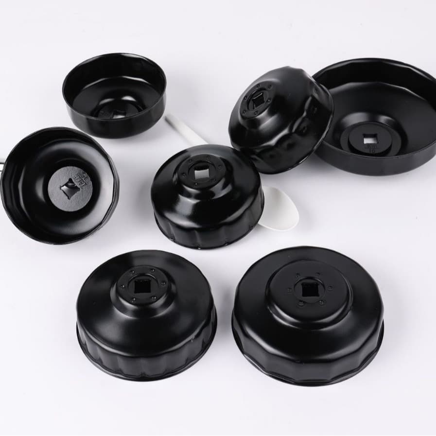 Supply bowl cap type oil filter wrench