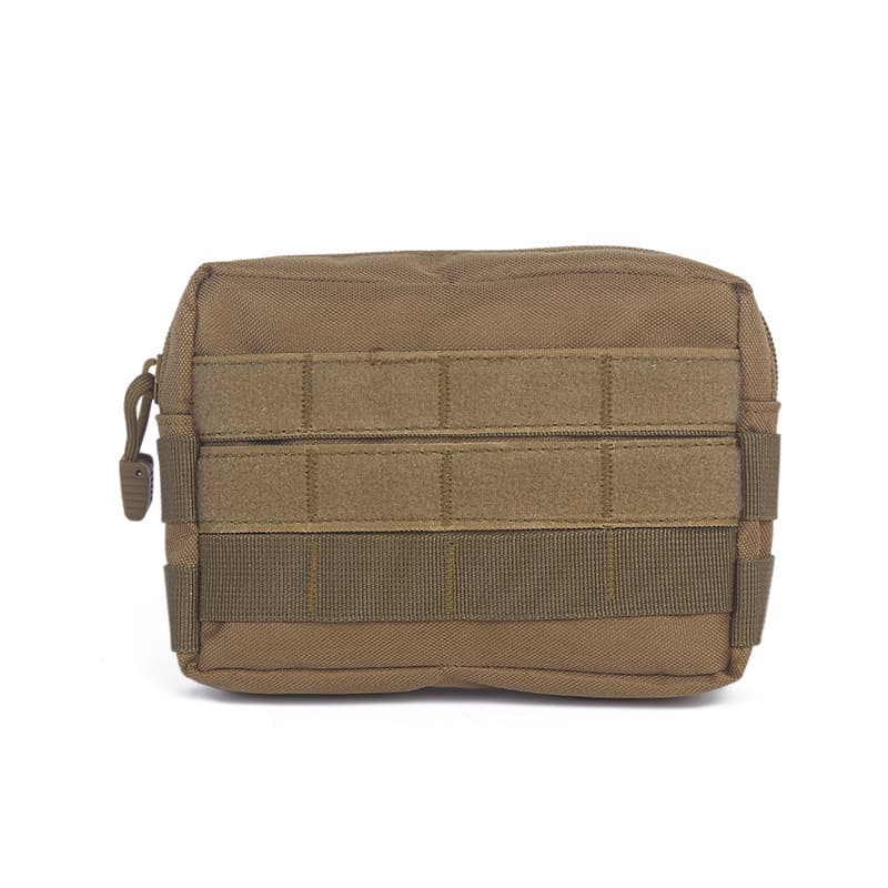 Outdoor MOLLE Sub-Pack Camouflage Tactical Waist Bag - EDC Tool and Coin Hand Pouch, Military Enthusiast Attachment Commuter Bag