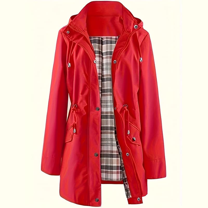 Women's Outdoor Sports Jacket Lightweight Hooded (Detachable) Cinched Waist Coat