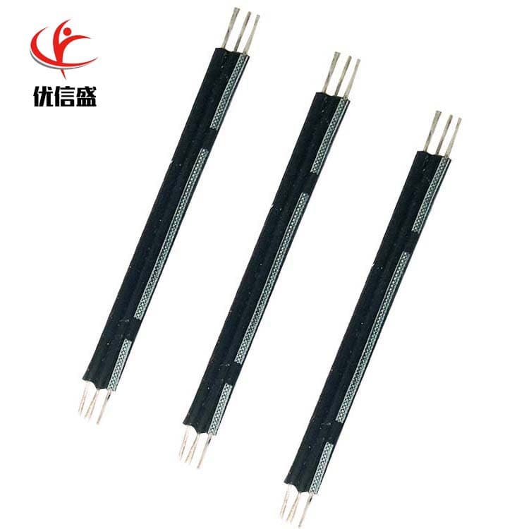 Custom 3P/5P/6P/8P silicone ribbon cable 22AWG 26AWG white injection black silicone ribbon cable extra soft silicone parallel cable