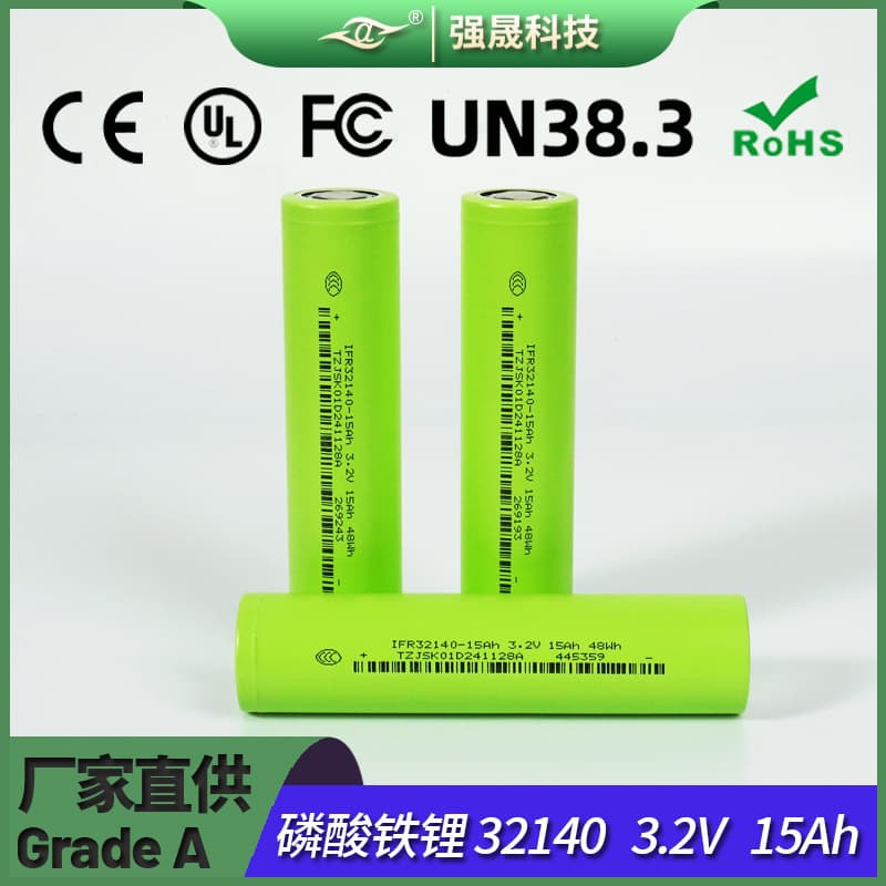 Jiashikai 32140 15AH LiFePO4 Battery 3.2V 3C Power Electric Vehicle Solar Energy Storage Battery