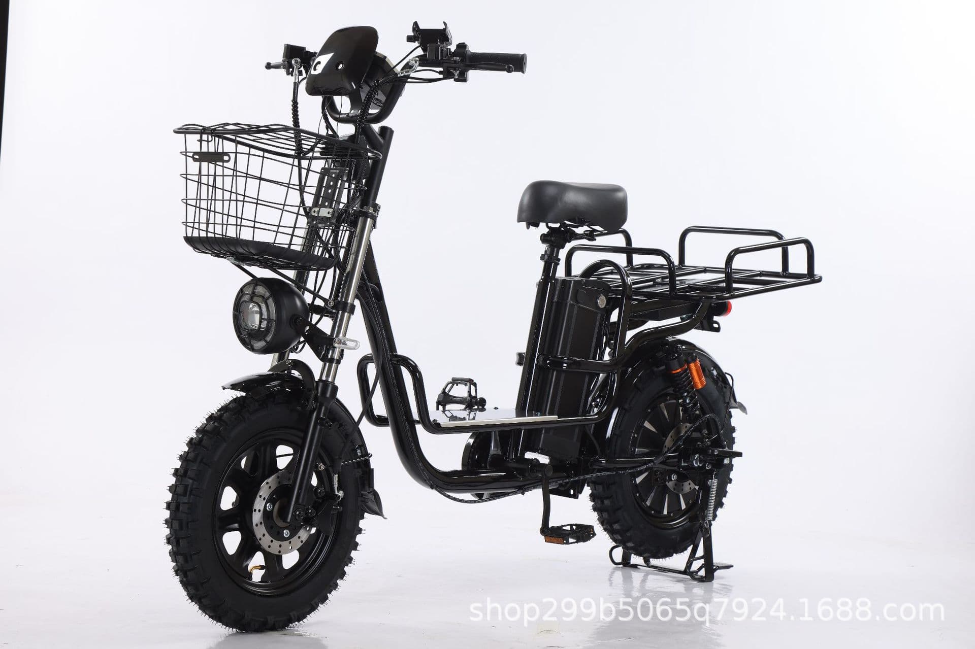 Export to Russia Hot Selling Takeout Electric Bike 16-inch Electric Bicycle Long Range Heavy Duty Bike