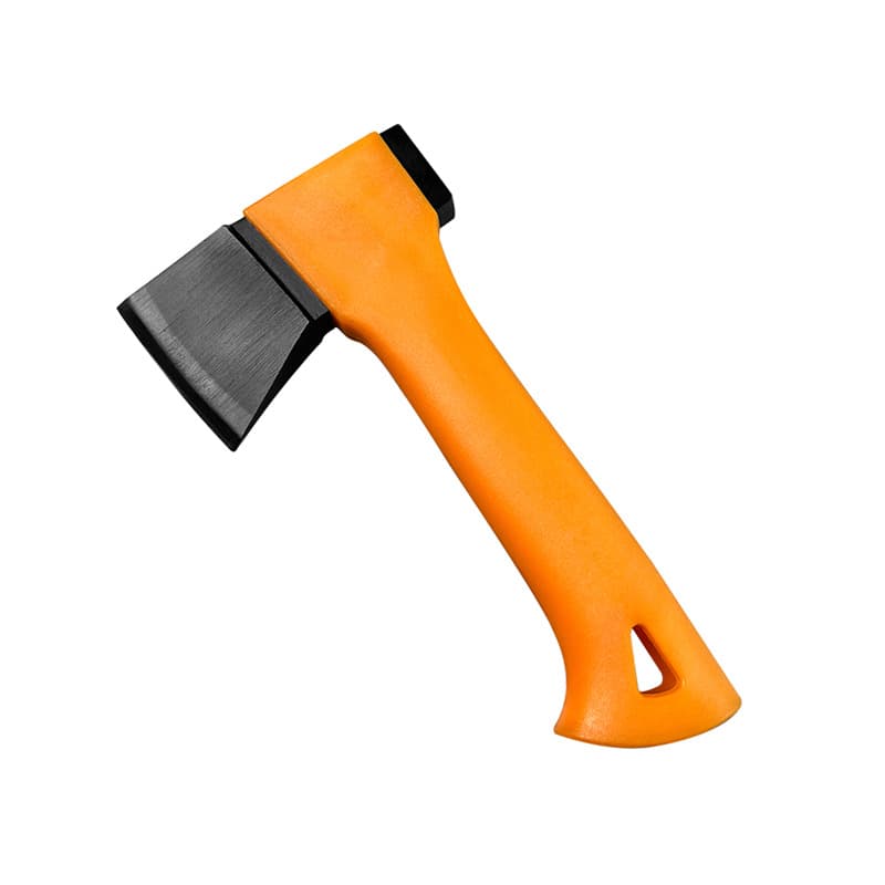 9-inch Camping Hatchet, Wood Splitting Axe, Fiberglass Handle, Shock-Absorbing Design, Outdoor Survival Axe