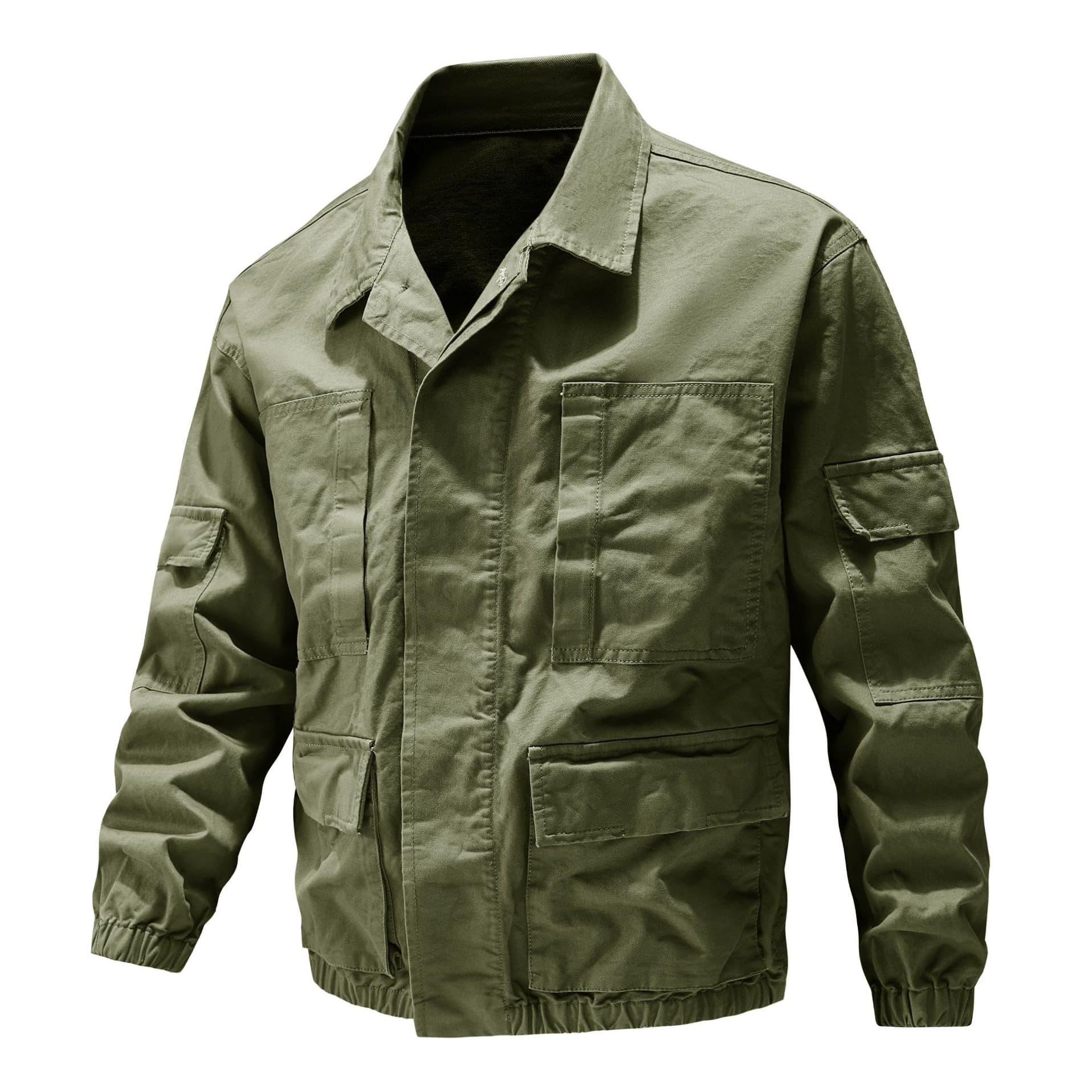 New style retro work jacket, men's coat, versatile, handsome, American casual loose top, men's drop shipping
