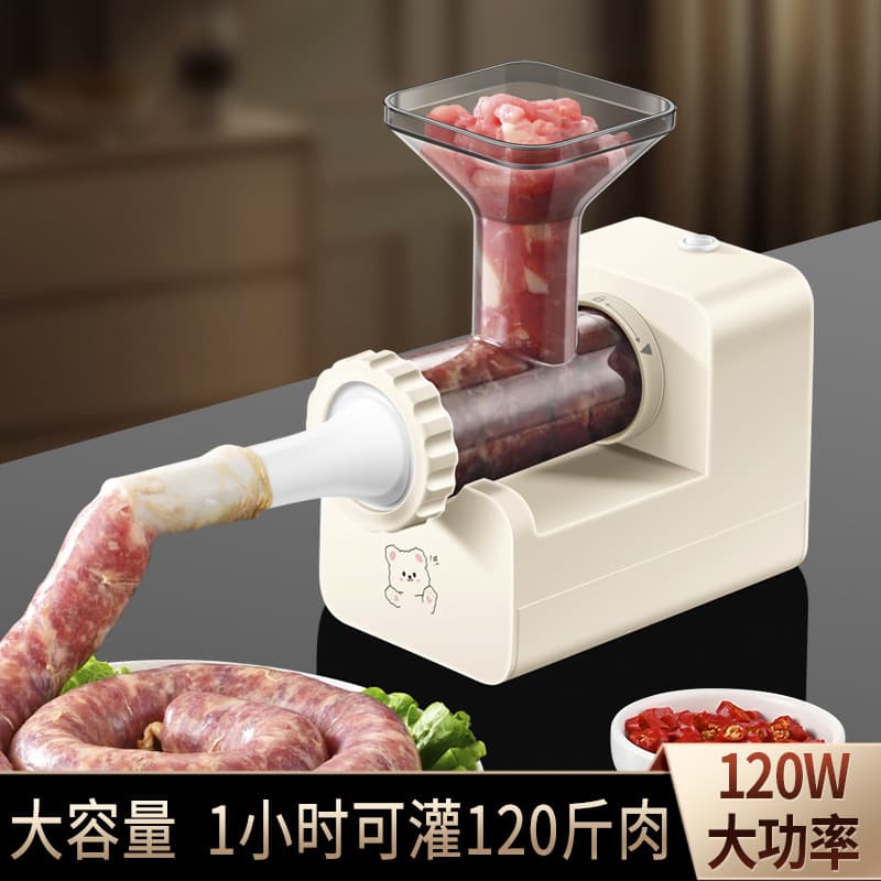 Electric Sausage Maker Automatic Home Use Tool for Making Meat Sausages And Luncheon Meat Easy to Use Kitchen Gadget