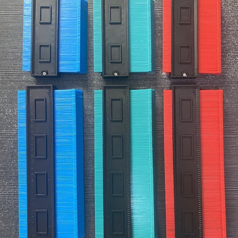 Irregular Measuring Ruler Arc Ruler Contour Gauge Measuring Gauge Multi-style Locking Contour Gauge Widened Shape Taker Copying Gauge