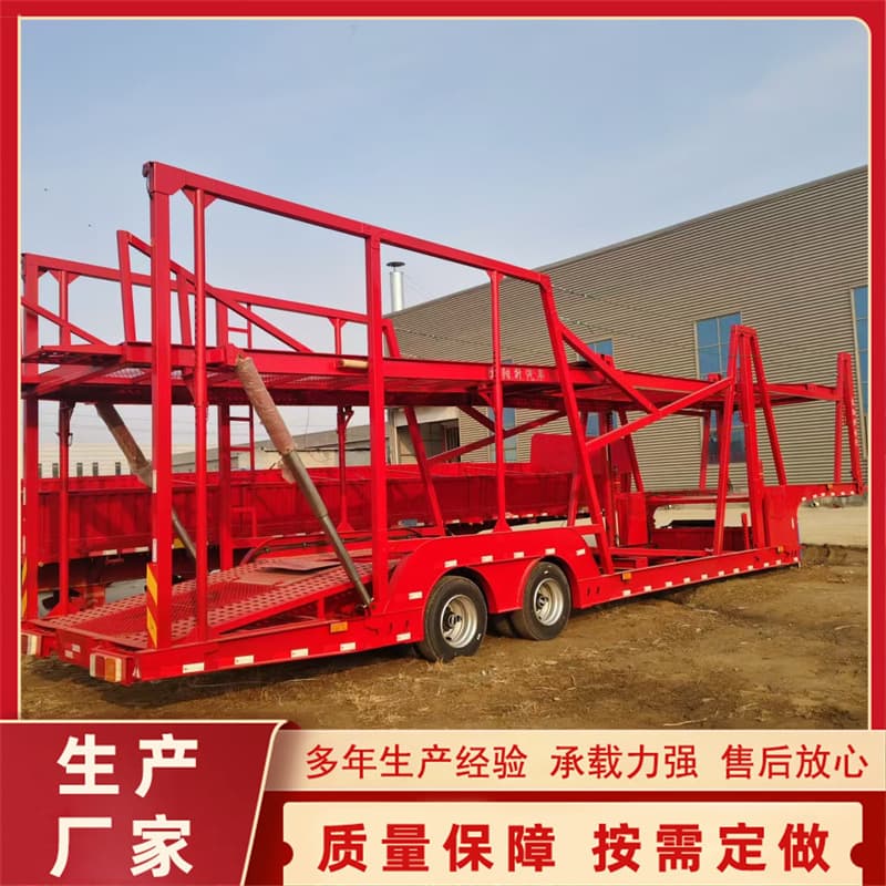 Export passenger vehicle transport semi-trailer frame vehicle transport vehicle car carrier Russia