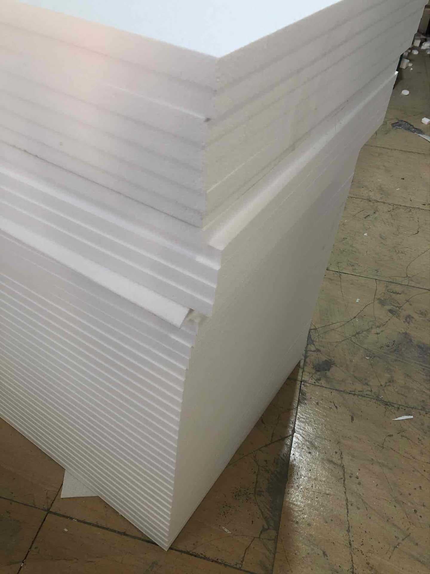 In-stock white 600*400*15MM foam board, high-density foam blocks, mold-free packaging liners