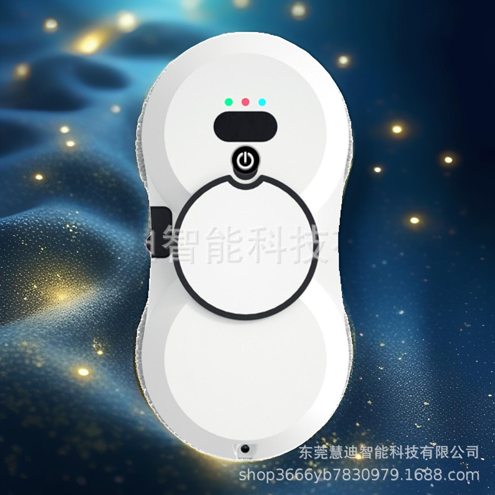 Window cleaning robot, fully automatic water spraying smart home electric high-rise window cleaning tool, cleans glass windows.