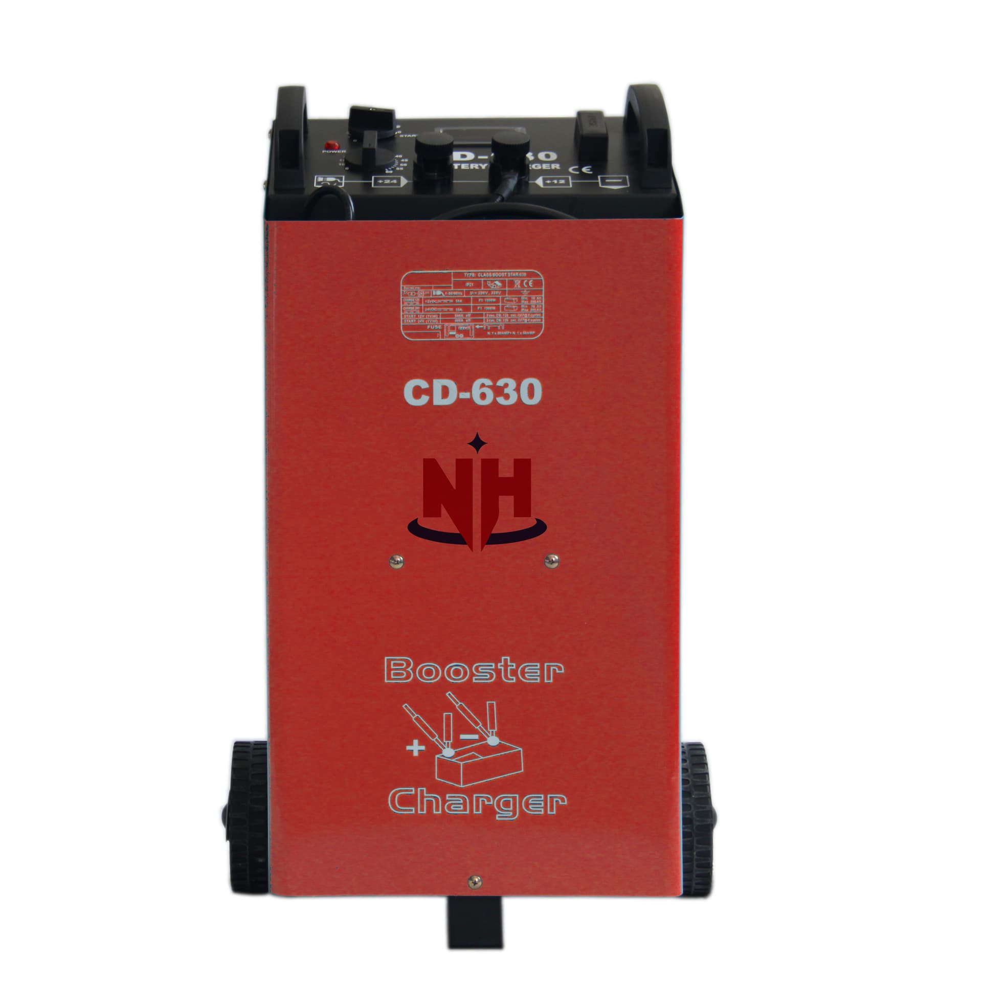 NHCD-630 Iron Shell Car Battery Charger 230V Emergency Jump Starter Smart Repair Universal
