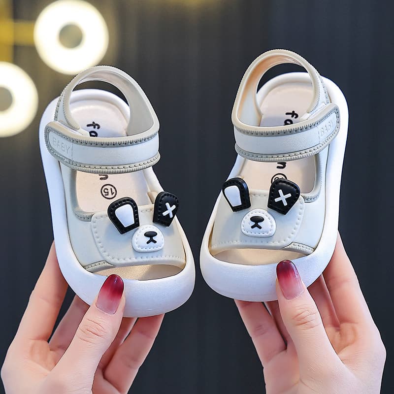 Children's Sandals Summer New Korean Style Boys Soft Sole Non-slip 2 Years 3 Years Girls Baby Waterproof Walking Sandals