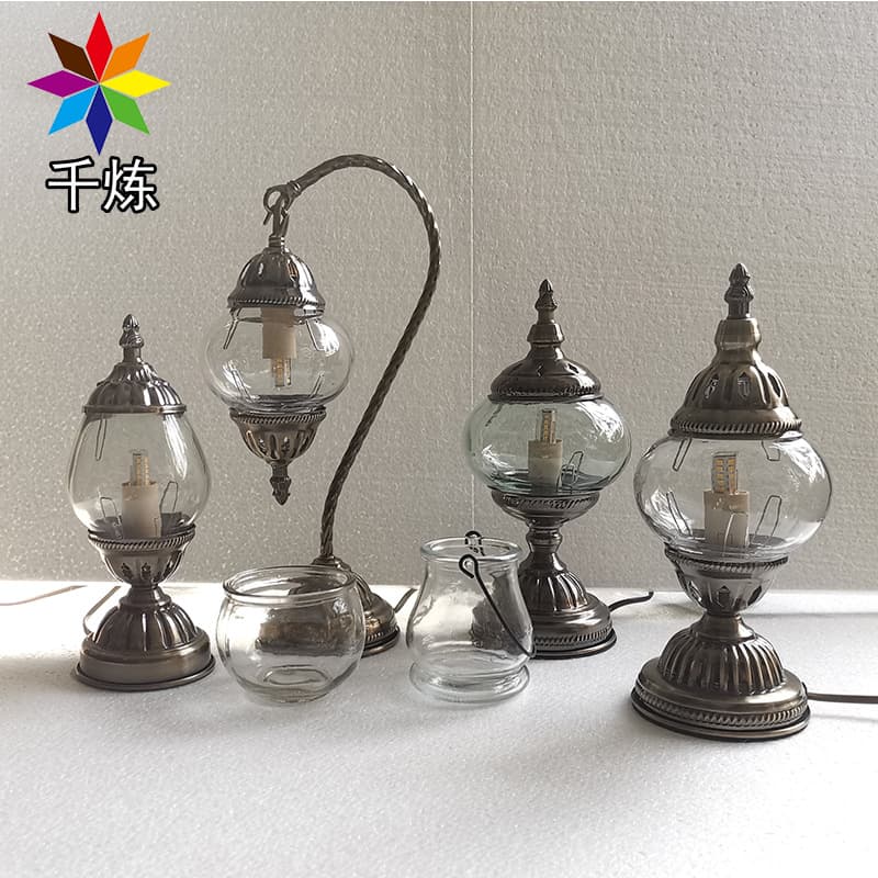 Turkish Mosaic Lamp DIY Material Plain Body Warm-up Event Parent-child Interaction Handmade Craft Gift
