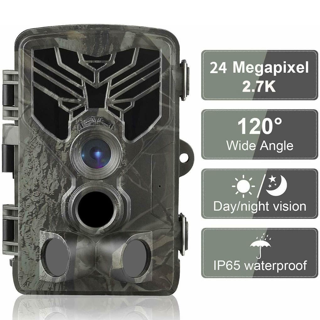 2.7K Outdoor Trail Camera Infrared Night Vision Surveillance Camera Hunting Camera HC-810A