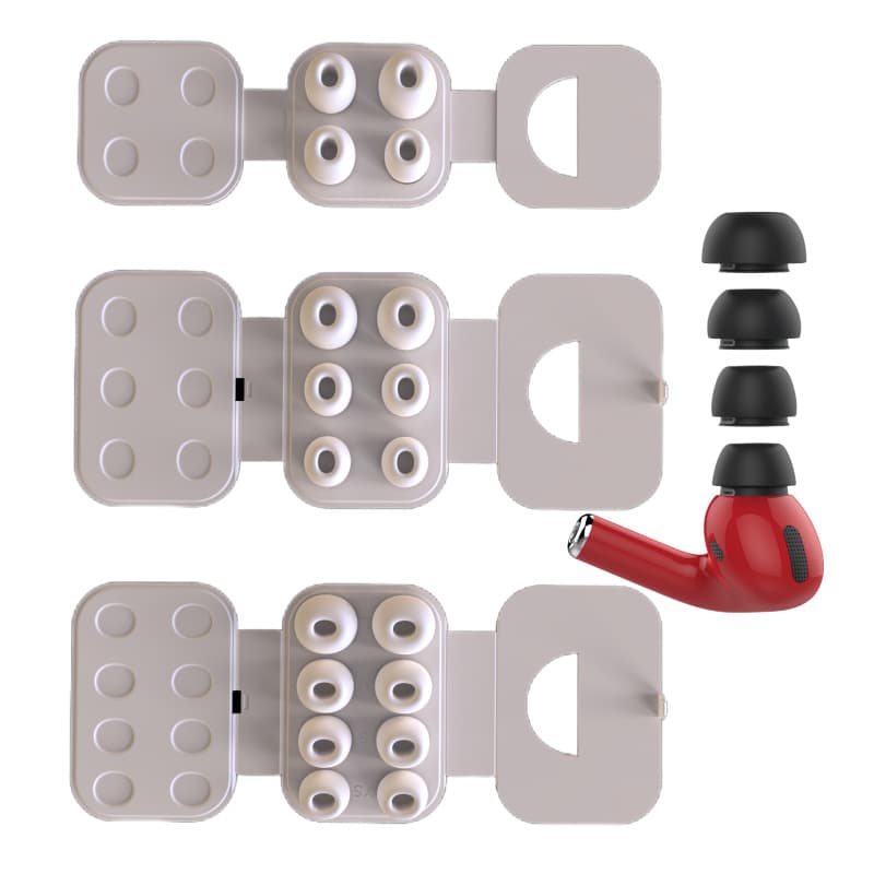 Replacement Ear Tips for AirPods Pro, S/M/L/Extra Small, Compatible with 1st and 2nd Generation, Original Fit