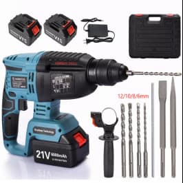 Hot Sale Brushless Lithium High Power Impact Drill Multifunctional Concrete 3-in-1 Rotary Hammer Drill