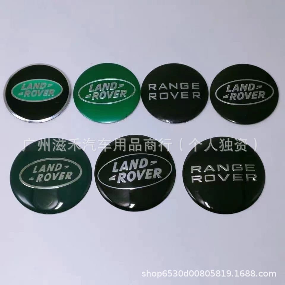 Suitable for Land Rover Wheel Hub Label Freelander Evoque Freelander 2 Discovery 4 Range Rover Tire Cover Modification Label 56Mm65Mm