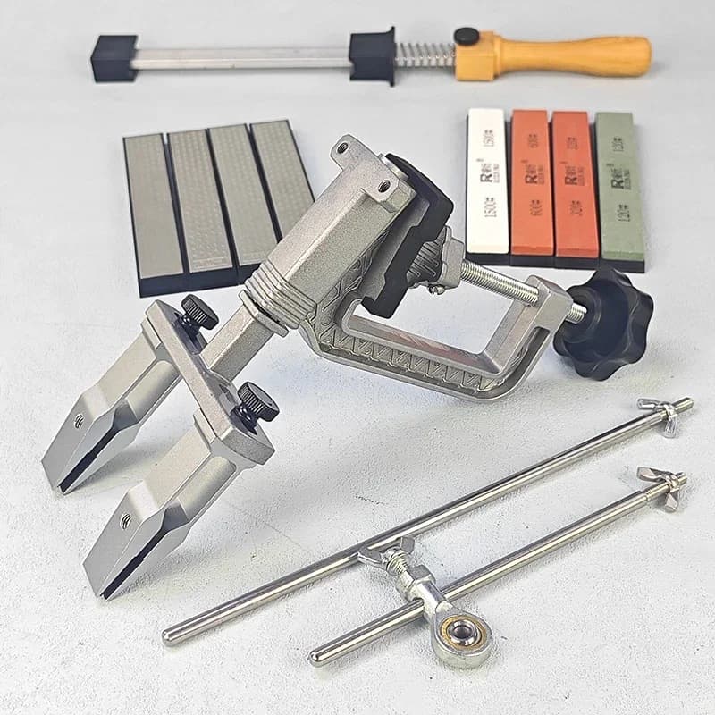 Cross-Border Hot Selling Manual Fixed-Angle Knife Sharpener, Multi-Functional Professional Gantry-Style Quick Sharpening Tool