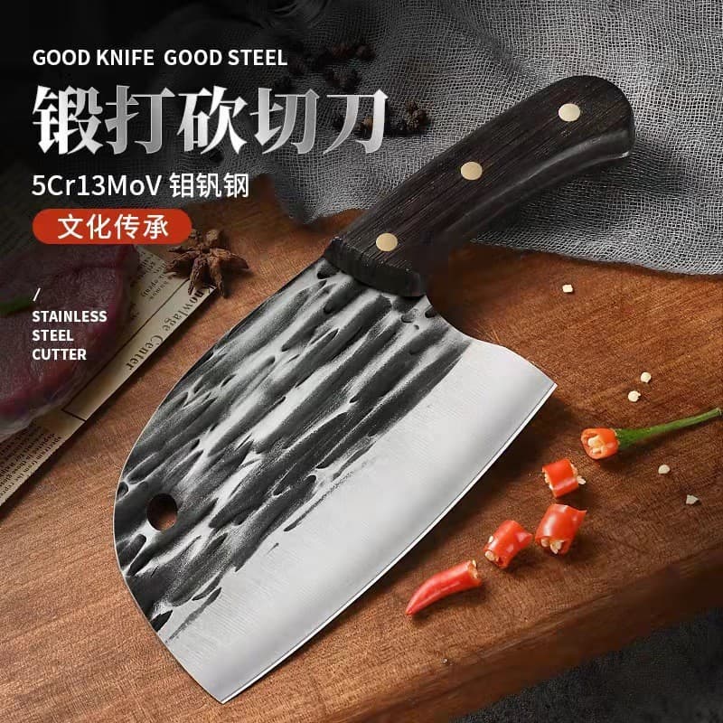 Fish Head Division Knife, Stainless Steel Chef's Slicer for Home Use, Sharp and Ready to Ship