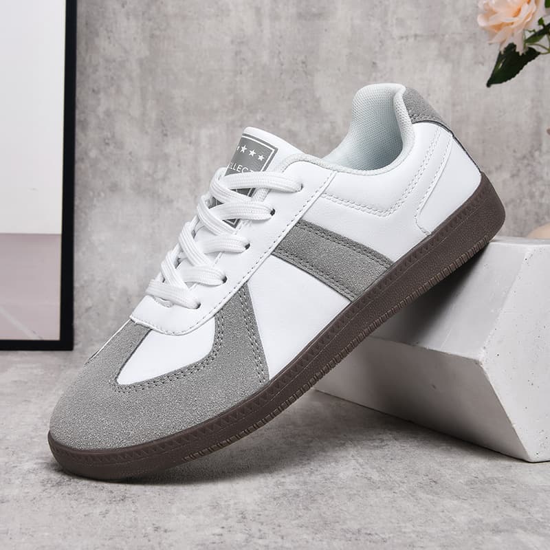 Men's Sports Board Shoes German Training Shoes Autumn New Couple Agam White Shoes T-Toe Shoes Men's Casual Shoes Unisex
