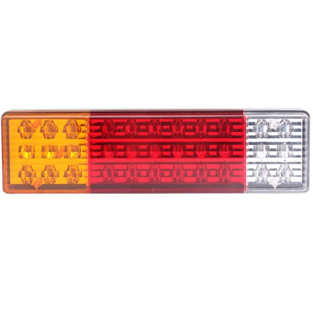 12V/24V light truck tail light multi-function three-color European truck light trailer semi-trailer high-brightness car